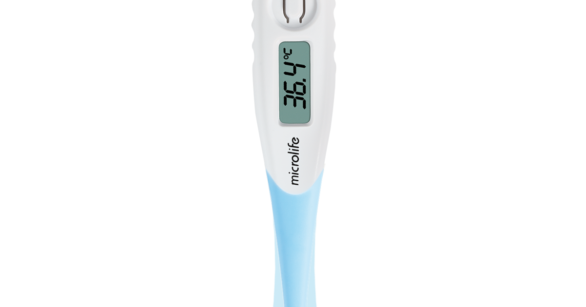 Termometro digitale febbre punta flessibile